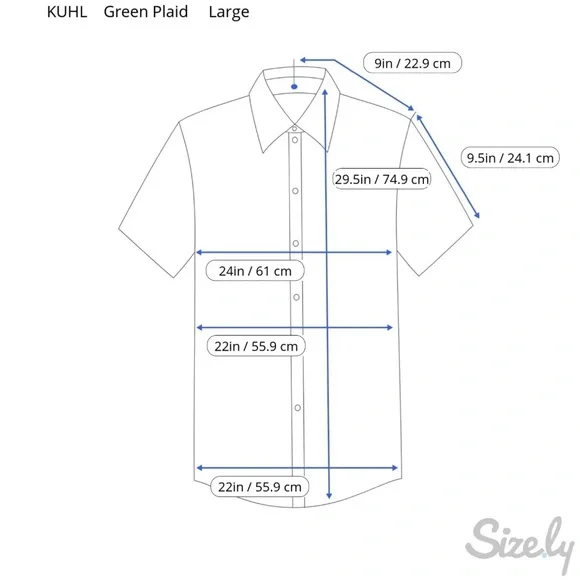 Kuhl Green Plaid Seersucker Button Down Shirt Large Hiking Fishing Outdoors Gorp - Picture 13 of 13